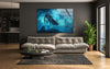 World of Warcraft Arthas Lich King Glass Wall Art