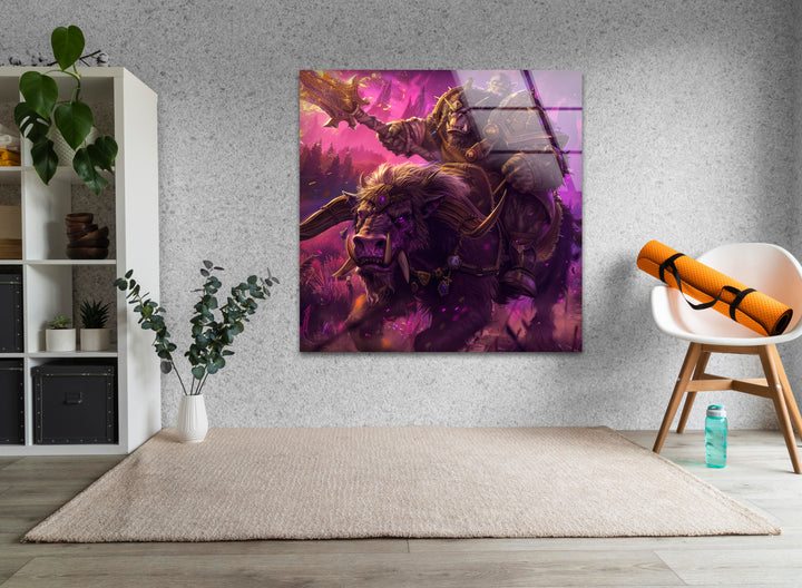 Orcs World of Warcraft Glass Wall Art large glass photo prints, glass wall photos
