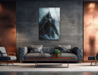 World of Warcraft Wrath of the Lich King Glass Wall Art