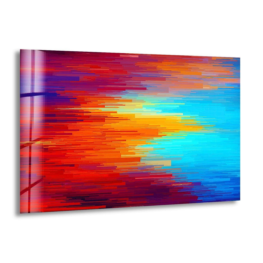 Abstract Colored Glass Wall Art glass photo prints, glass picture prints