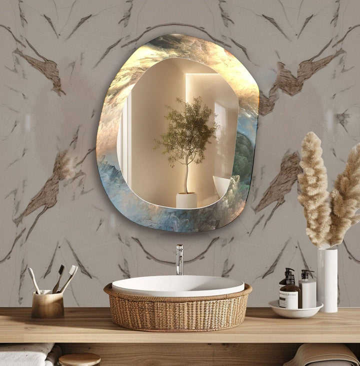 Abstract  Wall Mirror