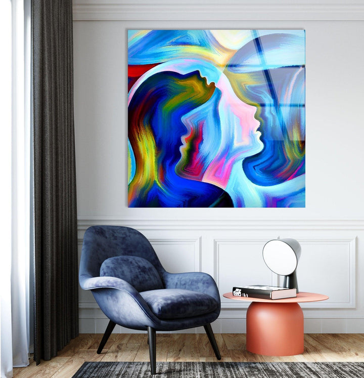 Abstract Woman Wall Art Designs