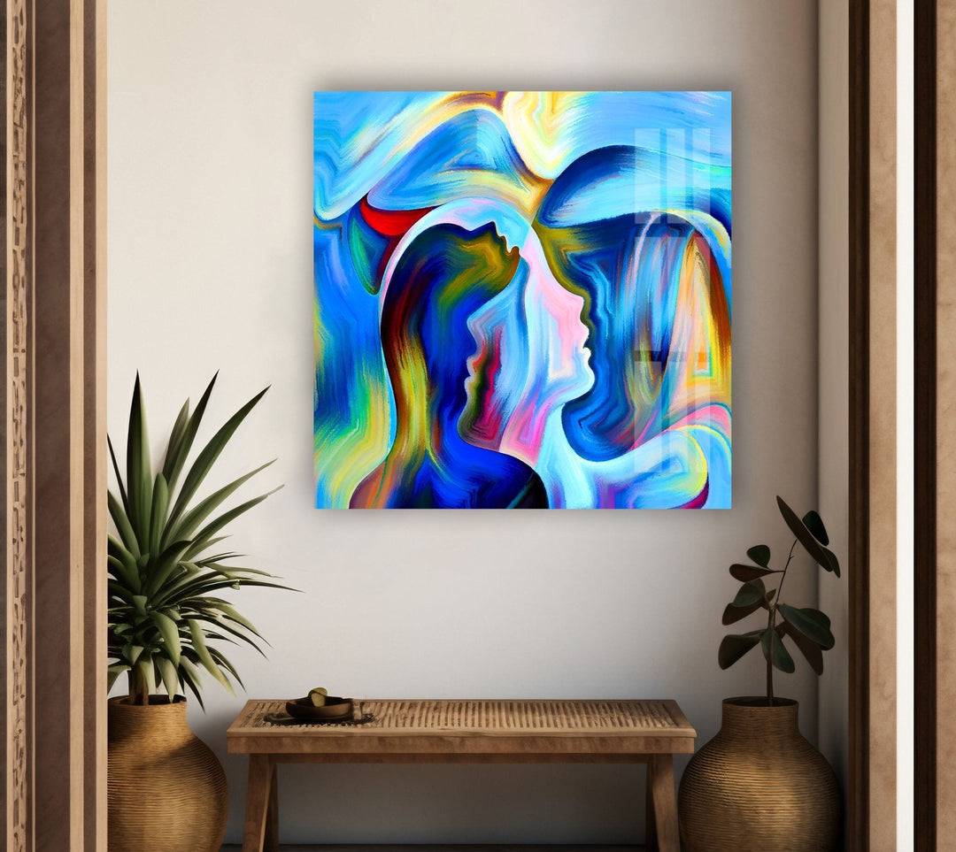 Abstract Woman Elegant Wall Art