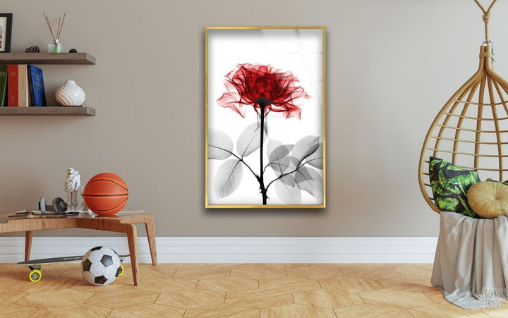 Albert Koetsier Tonal Rose Glass Wall Art, Glass Printing Wall Art, Print photos on glass