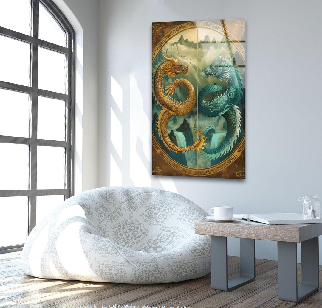 Ao Kuang & Ao Shun Glass Wall Art