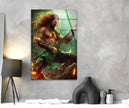 Aquaman Guitarist Glass Wall Art