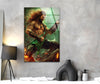 Aquaman Guitarist Glass Wall Art