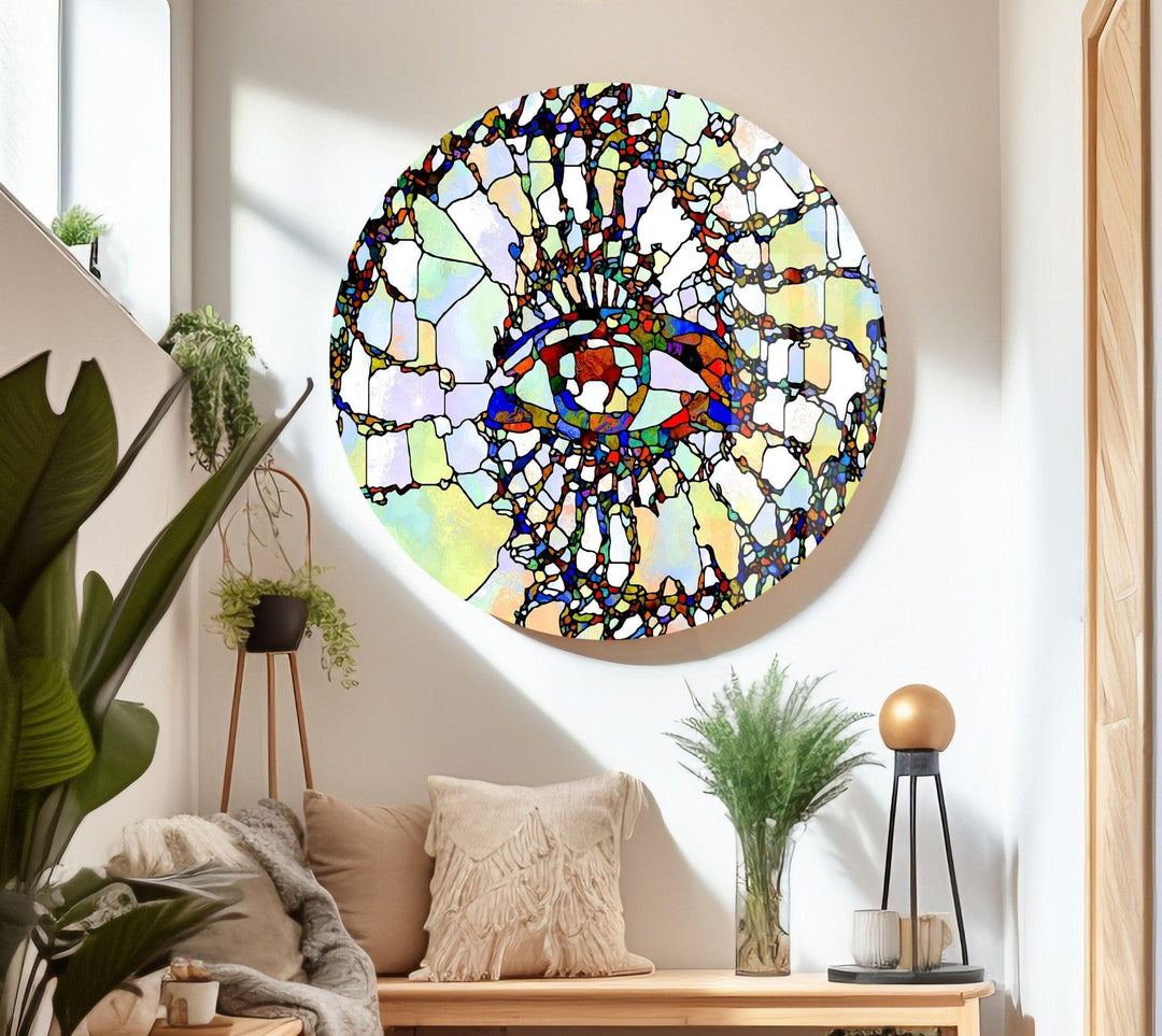 Art Study Stained Glass Wall Art custom glass pictures, glass art prints