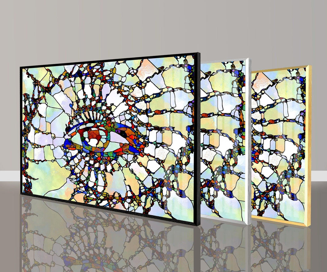 Art Study Stained Glass Wall Art picture on glass wall art, photos printed on glass