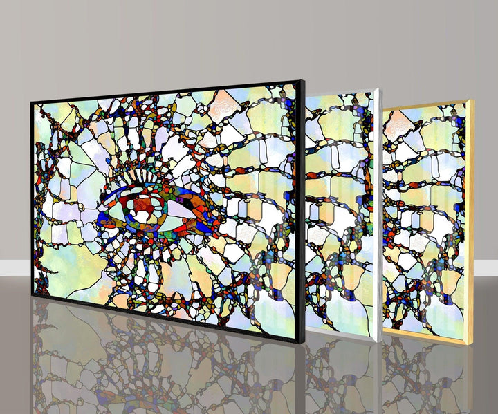 Art Study Stained Glass Wall Art picture on glass wall art, photos printed on glass