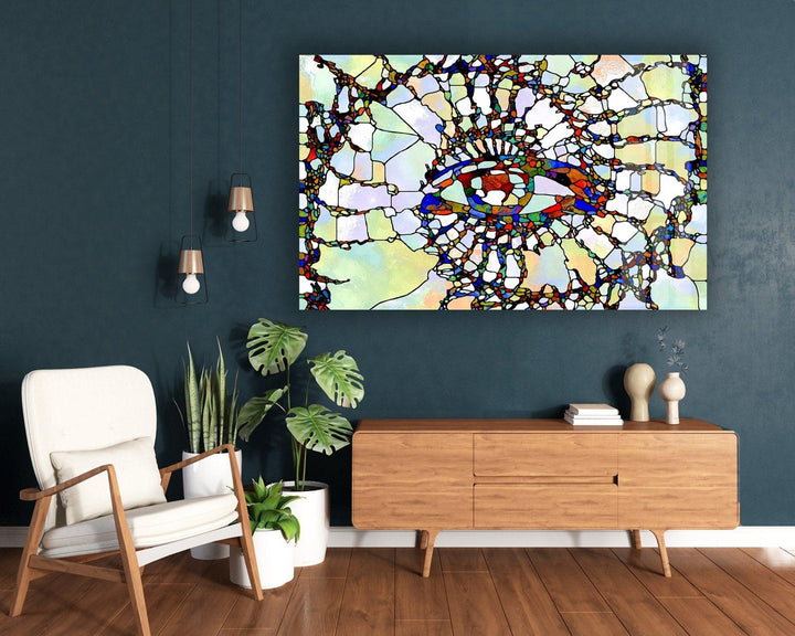 Art Study Stained Glass Wall Art glass image printing, glass prints from photos