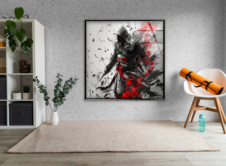 Assassin's Creed Glass Wall Art custom glass photo prints, large glass prints
