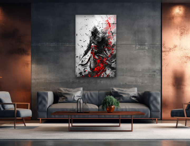 Assassin's Creed Glass Wall Art print on glass, glass printed photos
