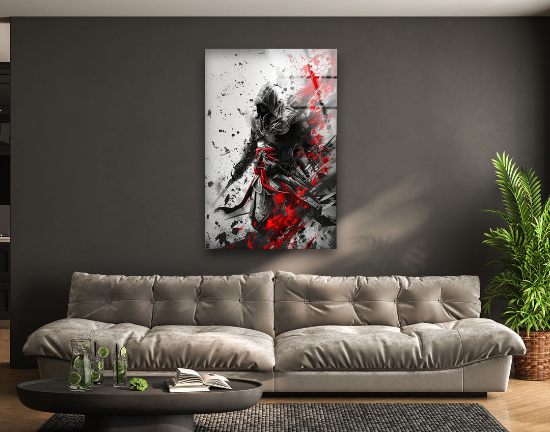 Assassin's Creed Glass Wall Art glass image printing, glass prints from photos
