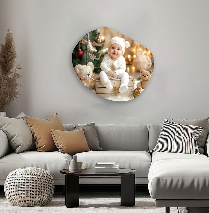 Asymmetrical Irregular Oval Custom Photo Prints