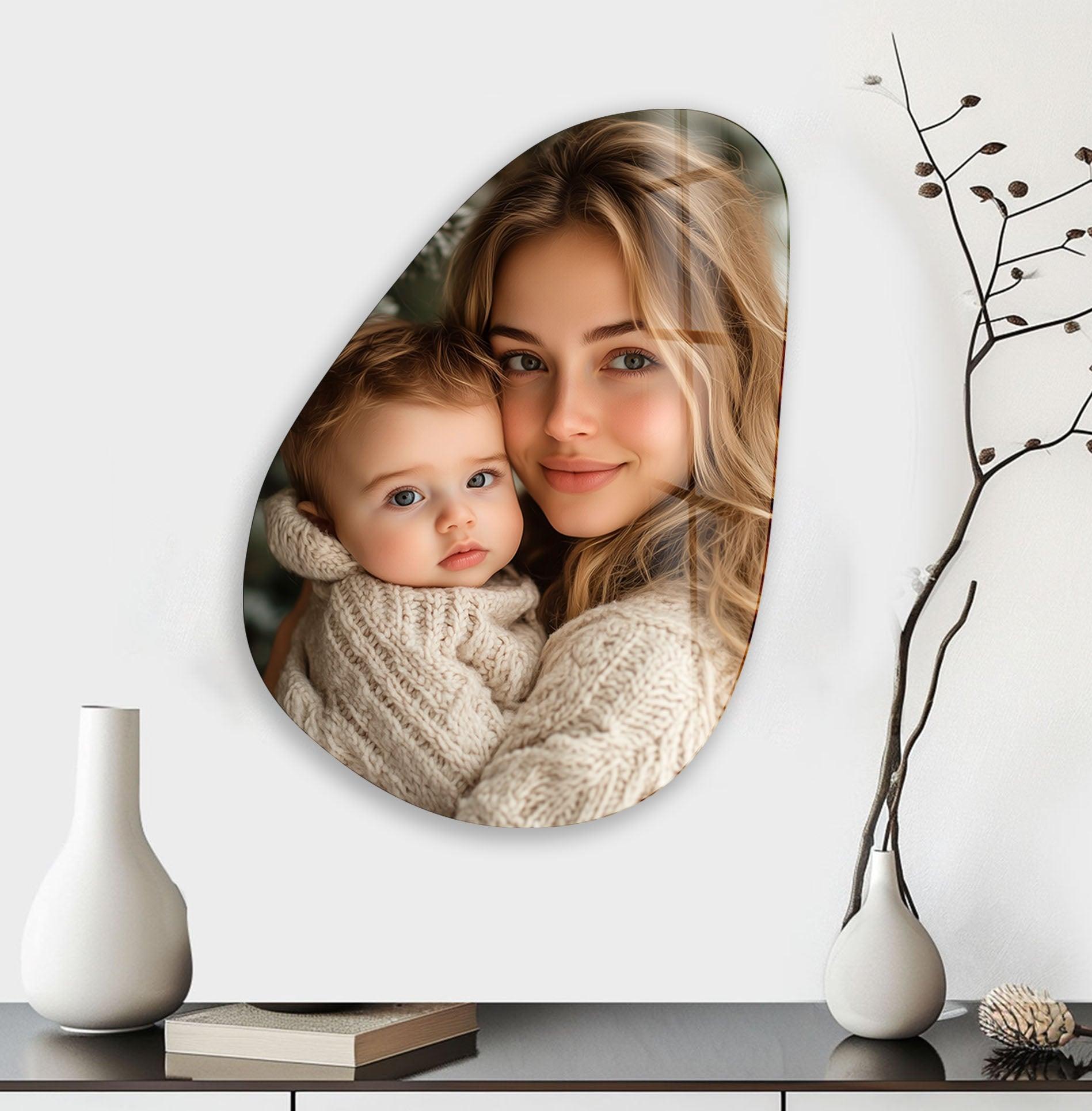 Asymmetrical Oval Custom Photo Prints