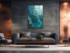 Atlantis Glass Wall Art, glass pictures for Wall, glass prints wall art