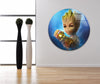 Avengers Baby Groot Glass Wall Art