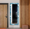 Blue Marble Tempered Glass Wall Mirror