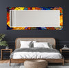 Stained Tempered Glass Wall Mirror