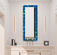 Stained Tempered Glass Wall Mirror