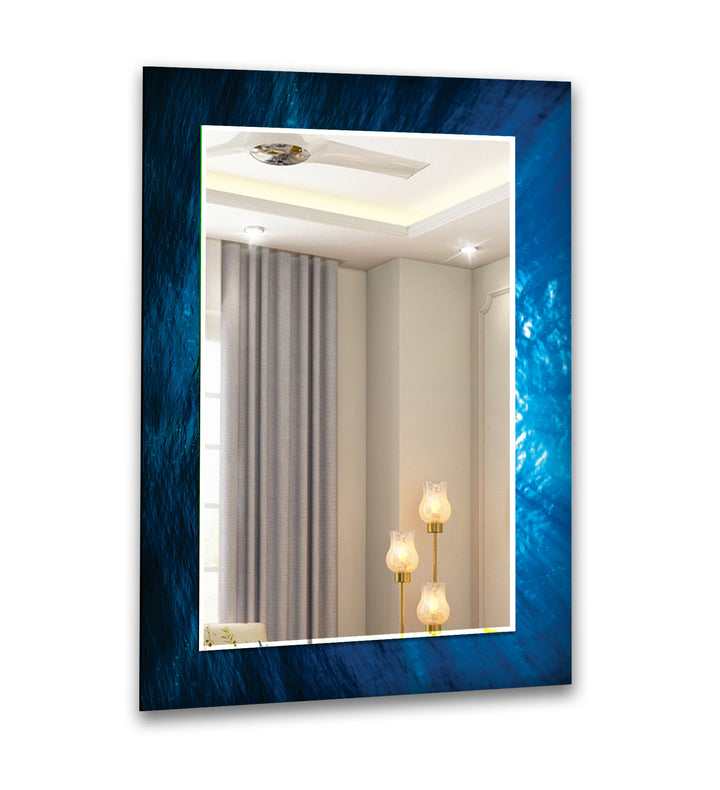 Deep Sea Appearance Wall Mirror Square Mirror