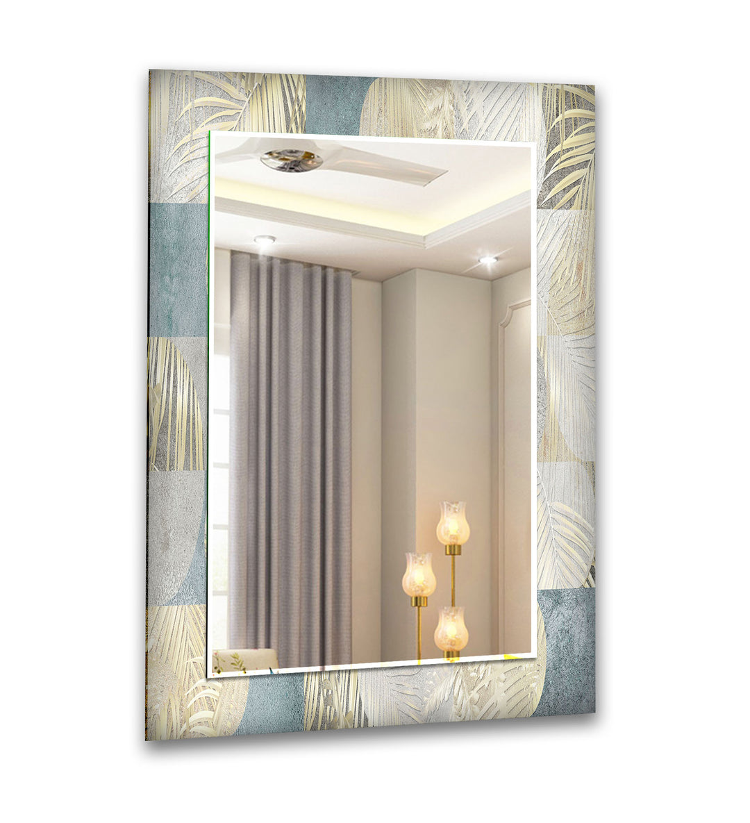 Abstract Boheme Design Wall Mirror Bathroom Mirror
