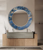 Marble Tempered Glass Wall Mirror