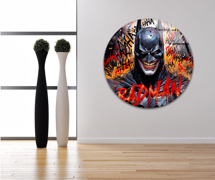 Badman Glass Wall Art custom glass photo prints, large glass prints
