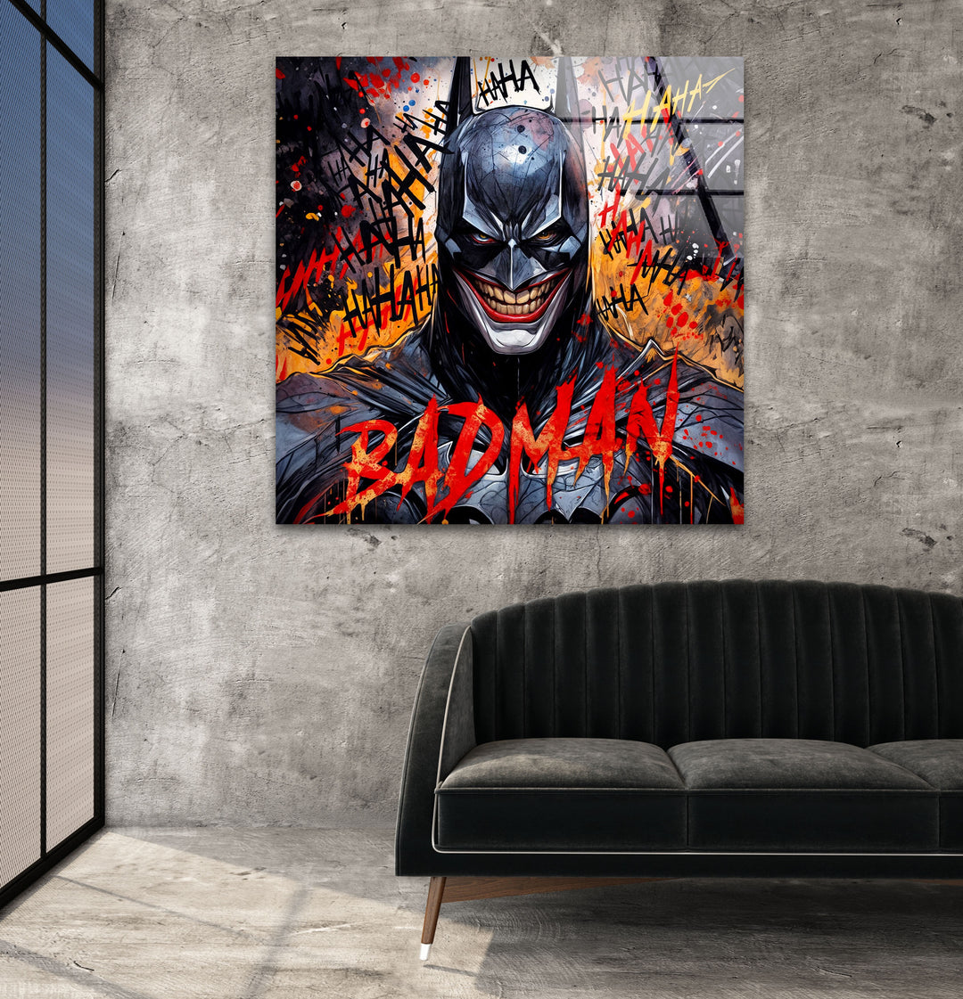 Badman Glass Wall Art art glass wall art, glass wall art pictures
