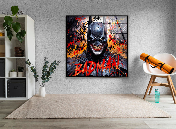 Badman Glass Wall Art Glass Printing Wall Art, Print photos on glass
