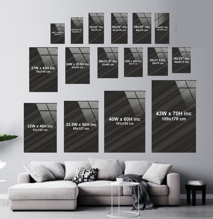 Modern Art Tempered Glass Wall Art - MyPhotoStation