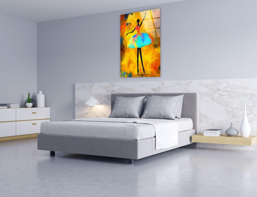 Modern Art Tempered Glass Wall Art - MyPhotoStation