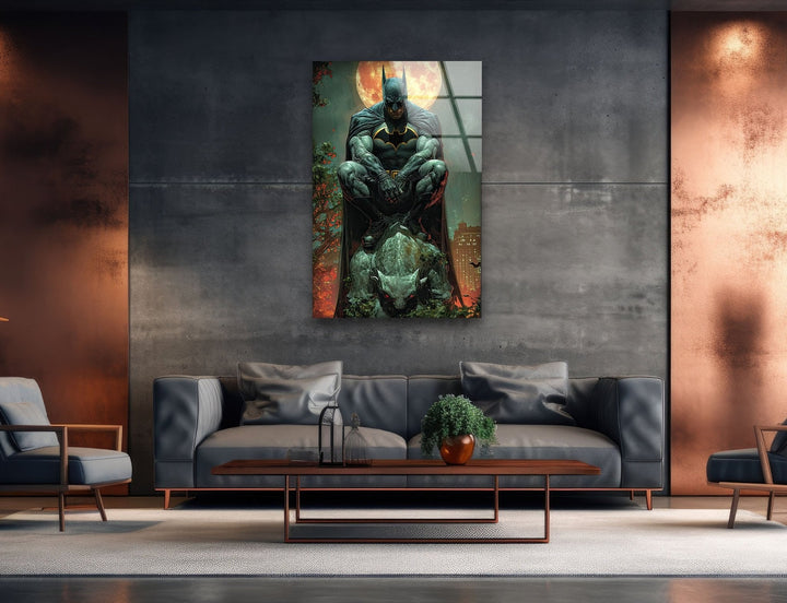 Batman Art Glass Wall Art Glass Printing Wall Art, Print photos on glass
