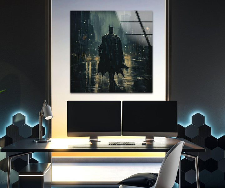 Batman Tempered Glass Wall Art - MyPhotoStation