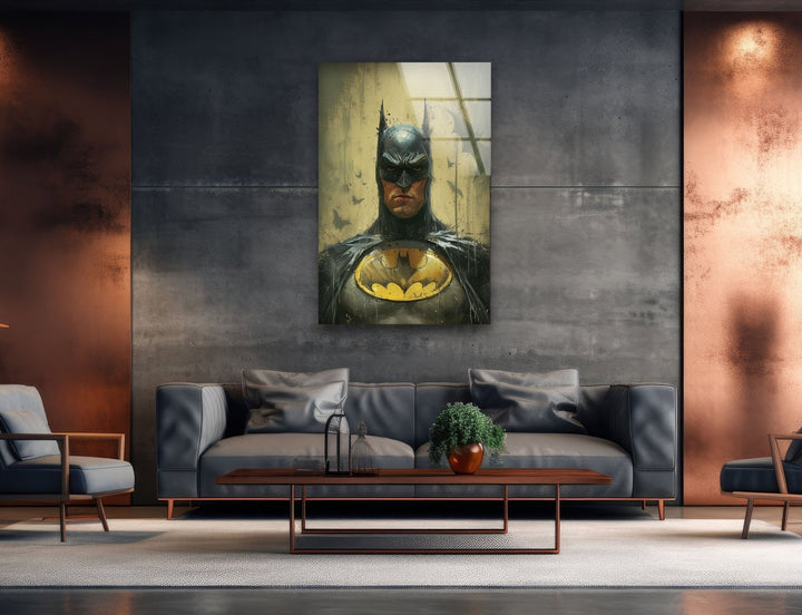 Batman Tempered Glass Wall Art - MyPhotoStation