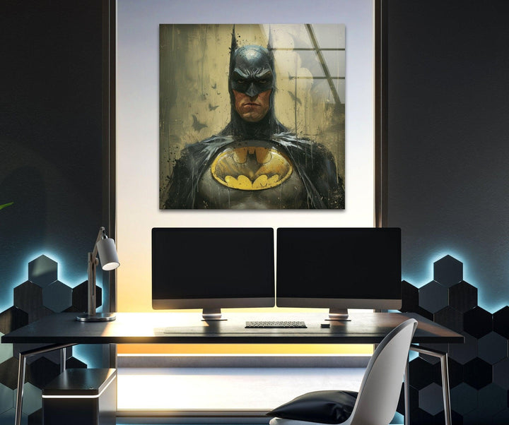 Batman Tempered Glass Wall Art - MyPhotoStation