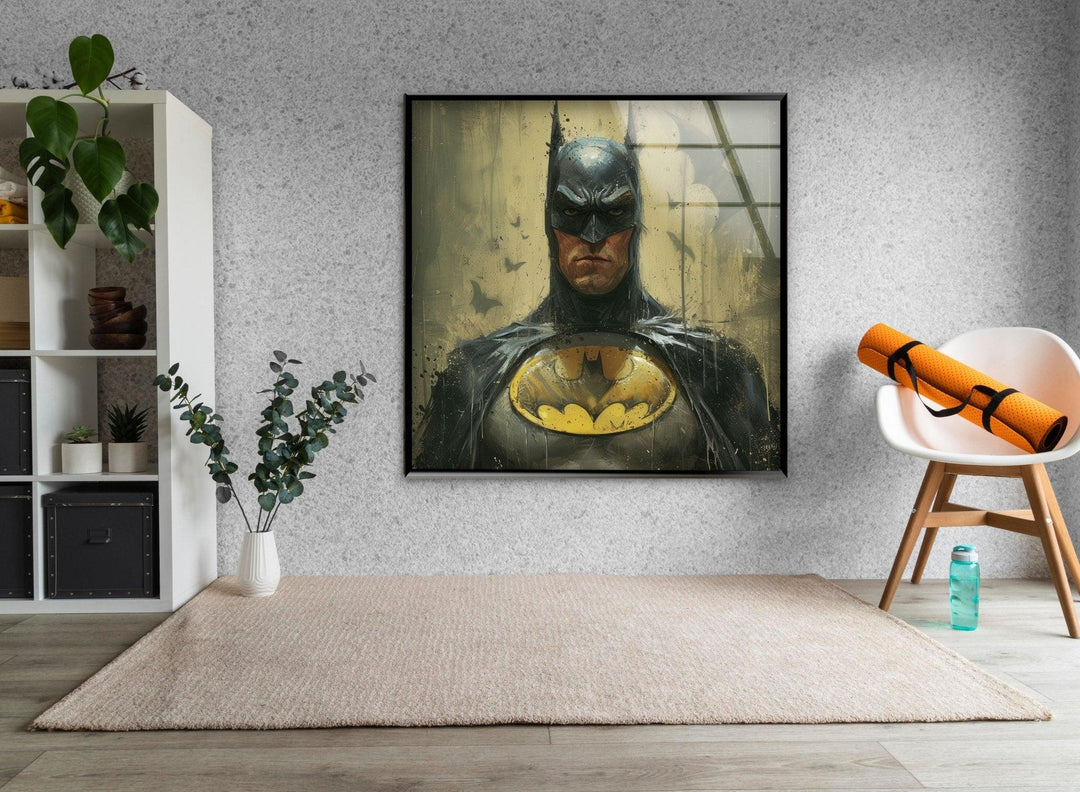 Batman Tempered Glass Wall Art - MyPhotoStation