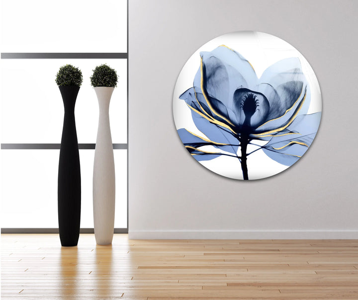 Albert Koetsier Midnight Magnolia 2 Glass Wall Art, photo print on glass, prints on glass wall art