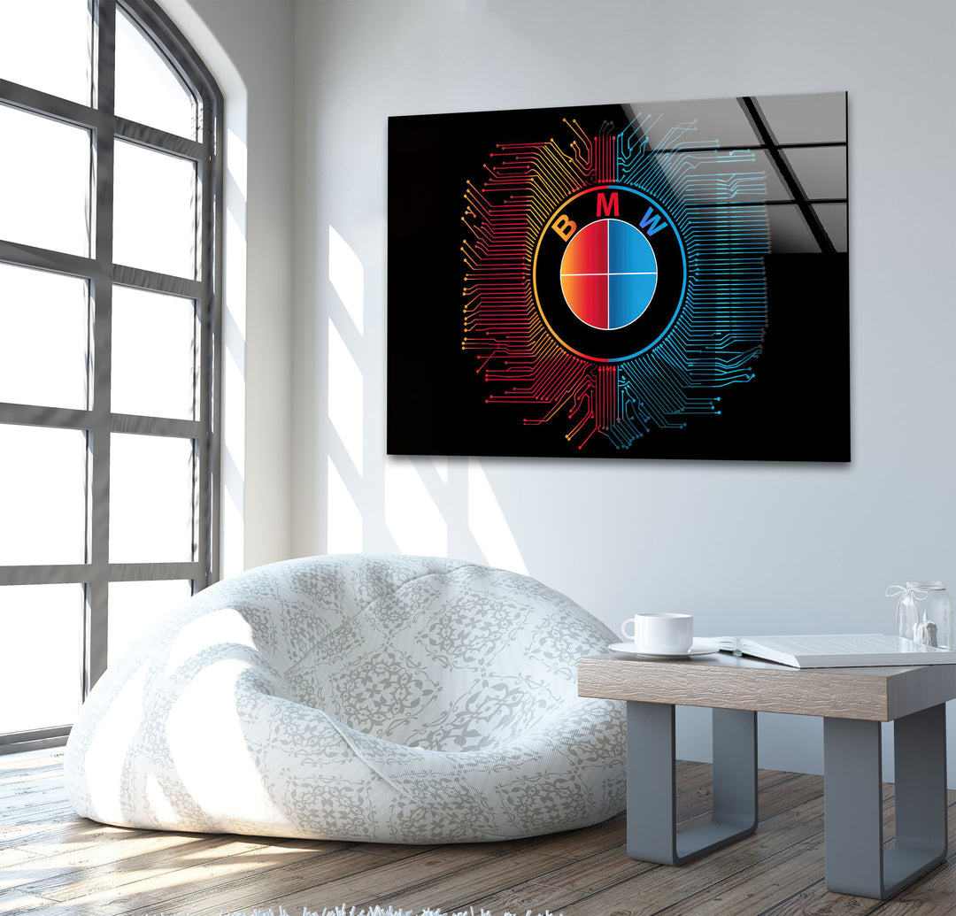 BMW Glass Wall Art art glass wall art, glass wall art pictures
