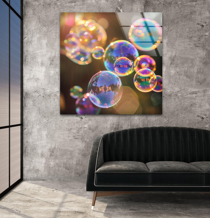 Bubbles Cool Art Pieces & Glass Art Prints