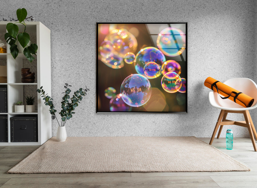 Bubbles Cool Art Prints & Glass Wall Pictures