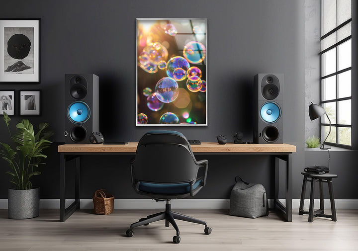 Bubbles Cool Art Prints & Glass Photo