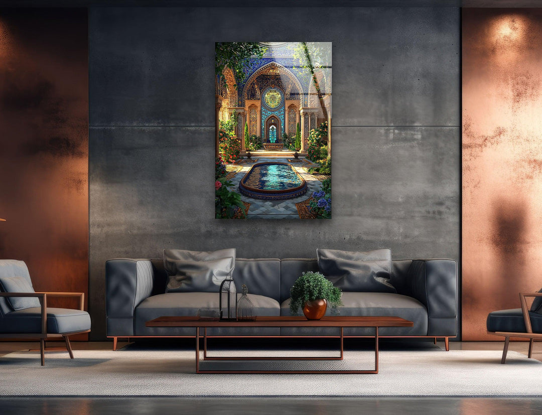 Cathedral Entrance Glass Wall Art art glass wall art, glass wall art pictures
