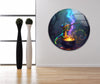 Chameleon Wizard Glass Wall Art, glass photo prints, glass picture prints