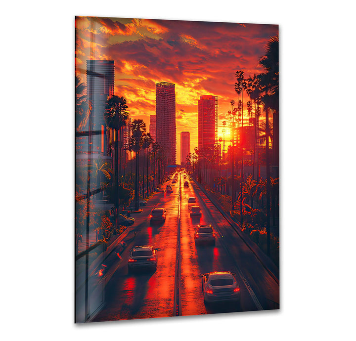 City View San Diego Glass Wall Art art glass wall art, glass wall art pictures
