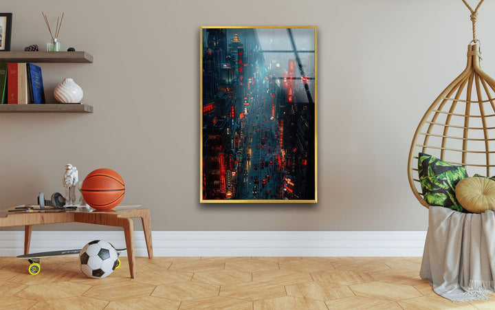 City View Glass Wall Art, glass photo prints, glass picture prints