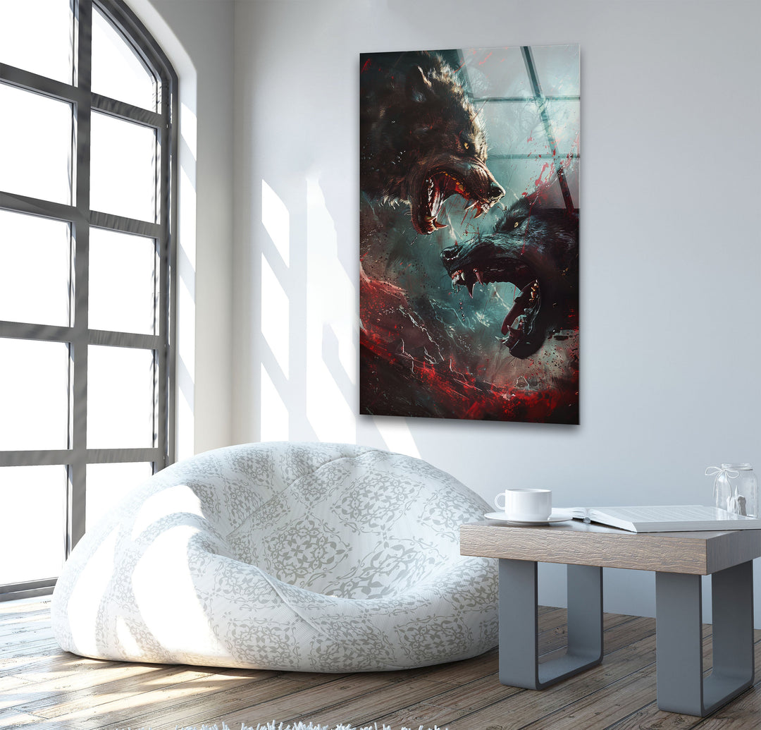 Death Wild World Glass Wall Art large glass photo prints, glass wall photos
