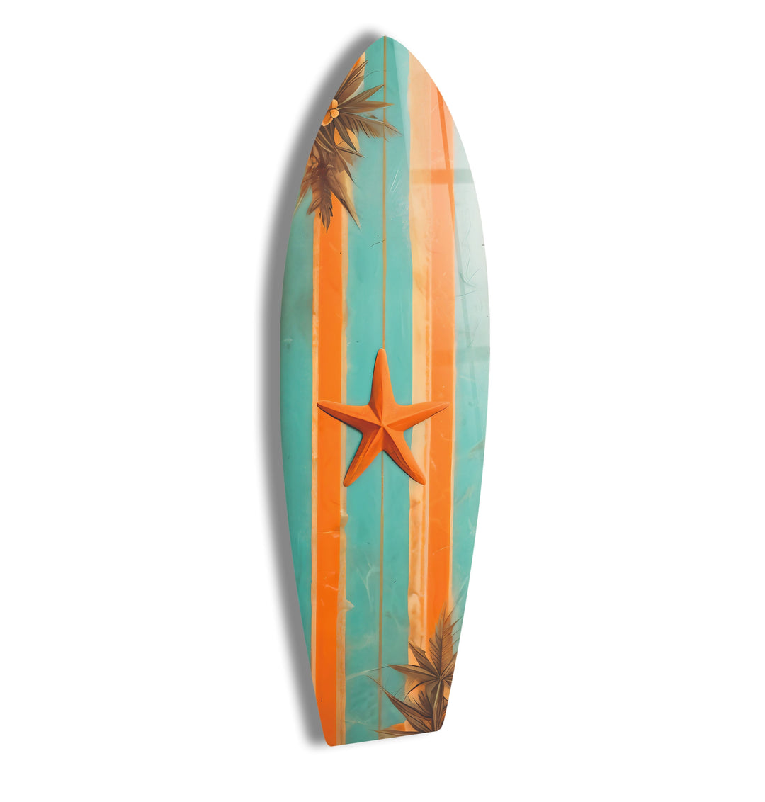 Sea Star Surfboard Wall Art