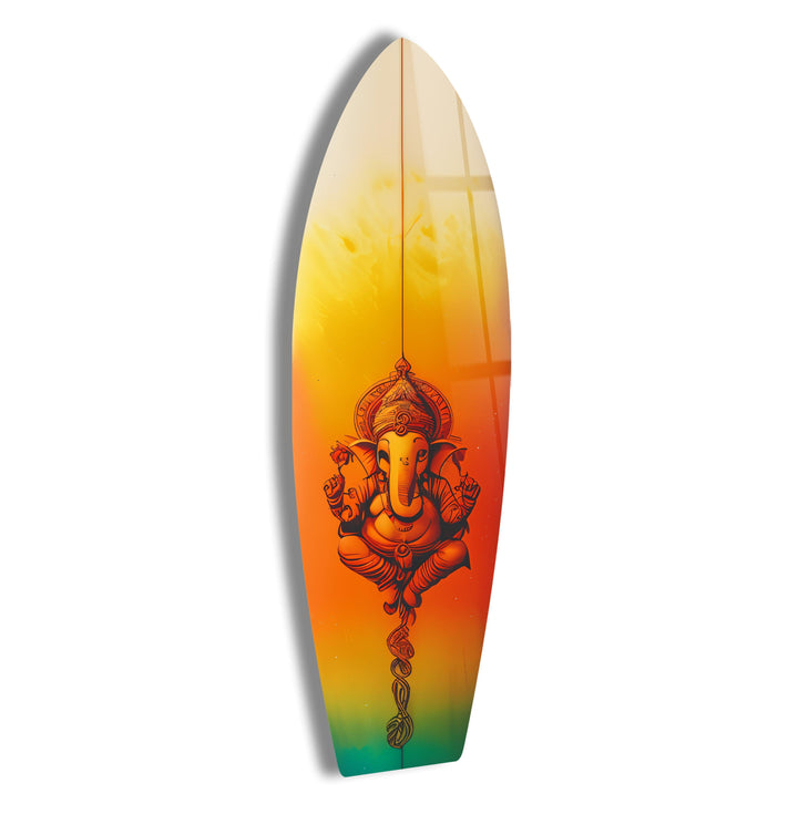 Buddha Surfboard Wall Art